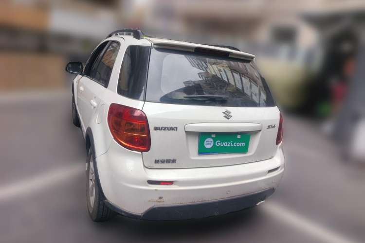 Used Suzuki SX4 2012 1.6L Manual Ruiqi Model Rear Left 45 Deg