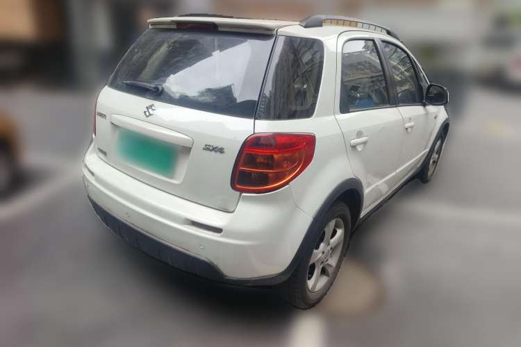 Used Suzuki SX4 2012 1.6L Manual Ruiqi Model Rear Right 45 Deg