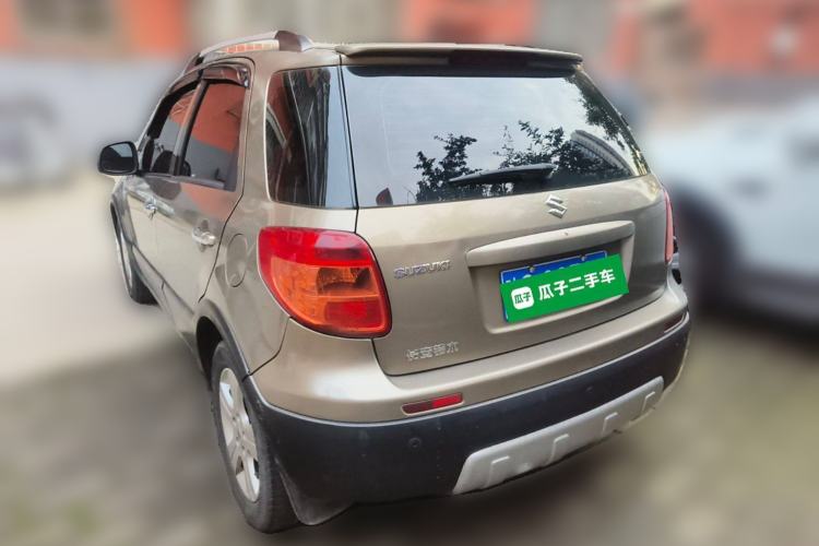 Used Suzuki SX4 2012 1.6L Manual Ruiqi Model Rear Left 45 Deg