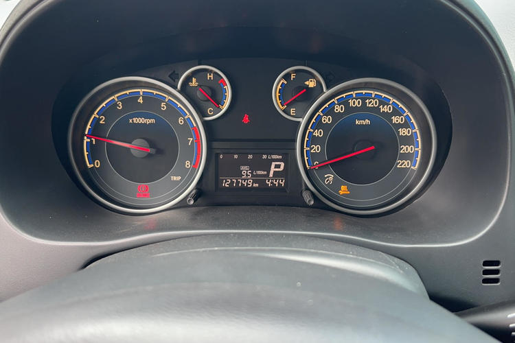 Used Suzuki SX4 2013 1.6L Automatic CoolRide Model Odometer Close Up