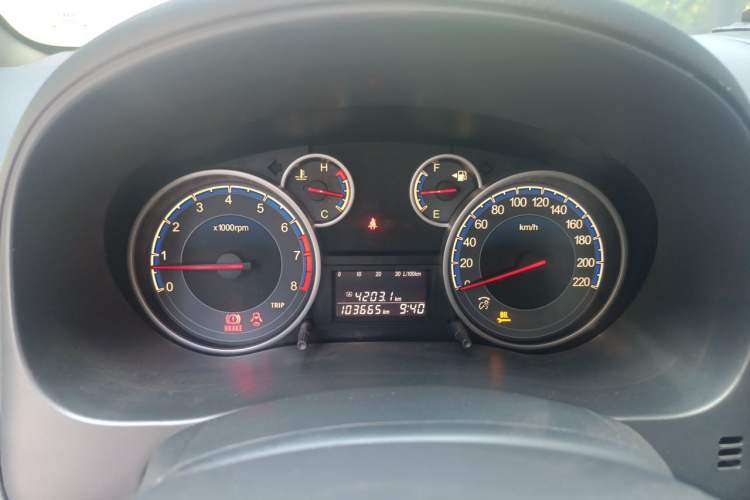 Used Suzuki SX4 2013 1.6L Manual CoolRide Model Instrument Cluster