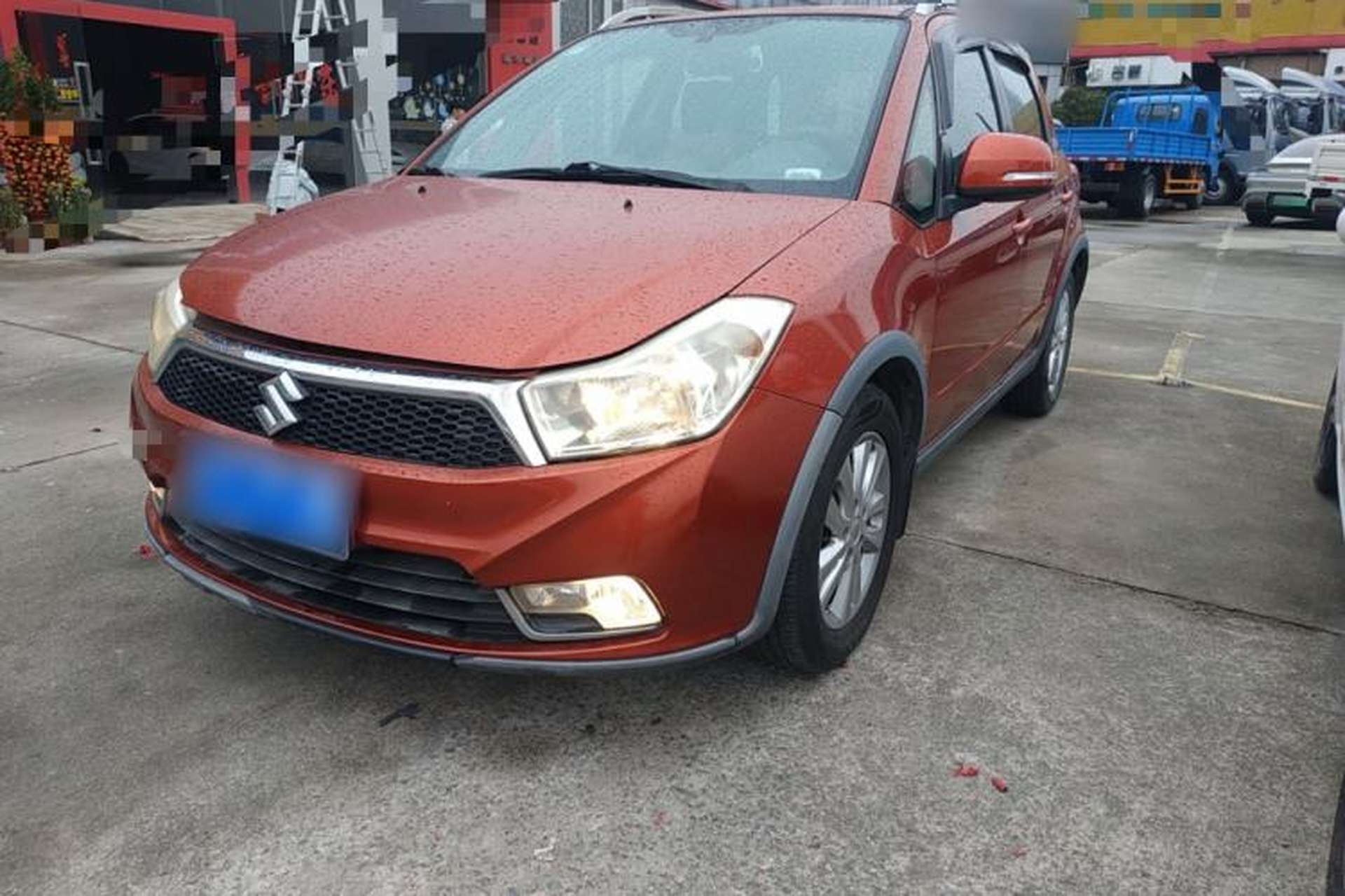 Used Suzuki SX4 2013 1.6L Manual CoolRide Model Front Left 45 Deg