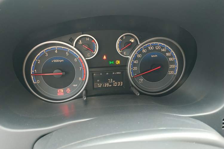 Used Suzuki SX4 2013 1.6L Manual CoolRide Model Instrument Cluster