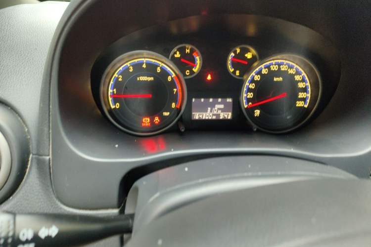 Used Suzuki SX4 2013 1.6L Manual CoolRide Model Odometer Close Up