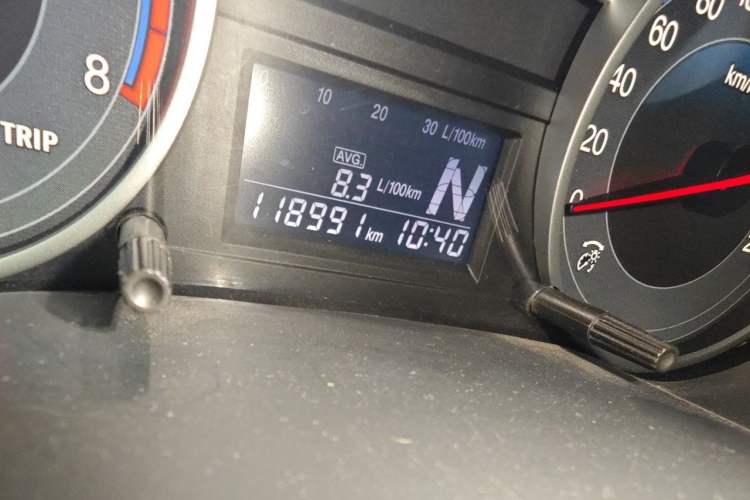 Used Suzuki SX4 2013 1.6L Automatic CoolRide Model Odometer Close Up