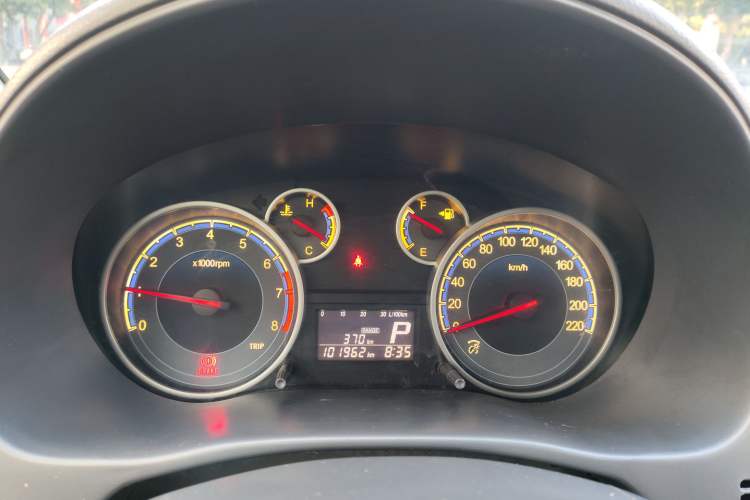 Used Suzuki SX4 2013 1.6L Automatic CoolRide Model Odometer Close Up