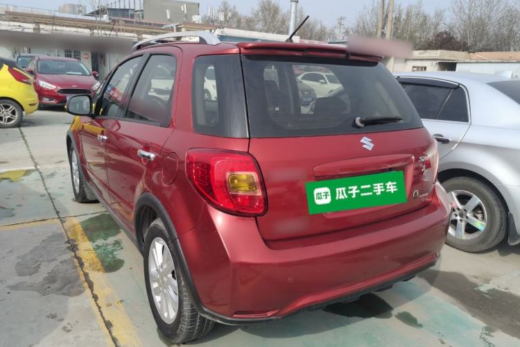 Used Suzuki SX4 2013 1.6L Automatic CoolRide Model Rear Left 45 Deg