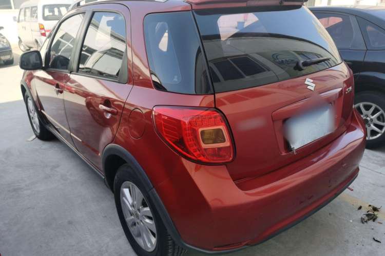 Used Suzuki SX4 2013 1.6L Manual CoolRide Model Rear Left 45 Deg
