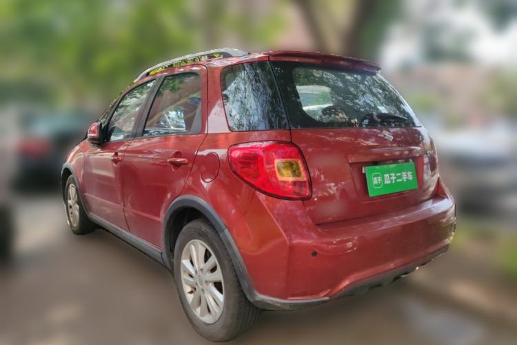 Used Suzuki SX4 2013 1.6L Manual CoolRide Model Rear Left 45 Deg