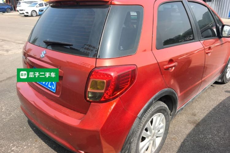 Used Suzuki SX4 2013 1.6L Automatic CoolRide Model Rear Right 45 Deg