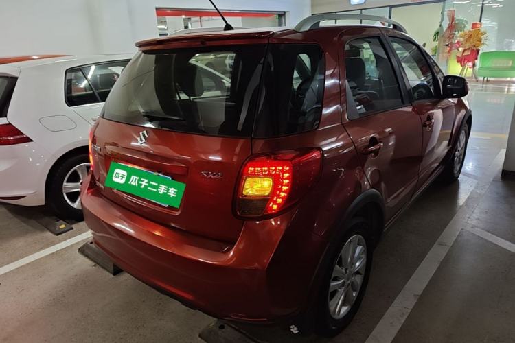 Used Suzuki SX4 2013 1.6L Manual CoolRide Model Rear Right 45 Deg