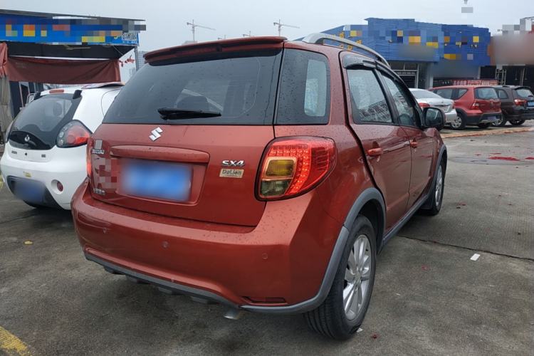 Used Suzuki SX4 2013 1.6L Manual CoolRide Model Rear Right 45 Deg
