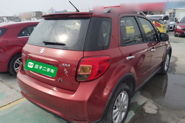 Used Suzuki SX4 2013 1.6L Automatic CoolRide Model Rear Right 45 Deg