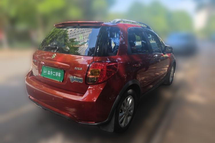 Used Suzuki SX4 2013 1.6L Automatic CoolRide Model Rear Right 45 Deg