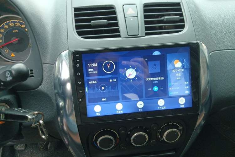 Used Suzuki SX4 2013 1.6L Manual CoolRide Model Audio And AC Panel