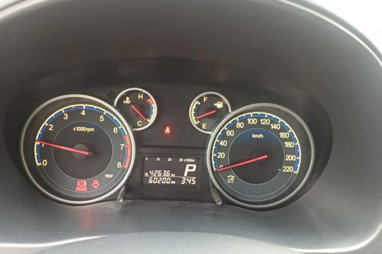Used Suzuki SX4 2013 1.6L Automatic CoolRide Model Instrument Cluster