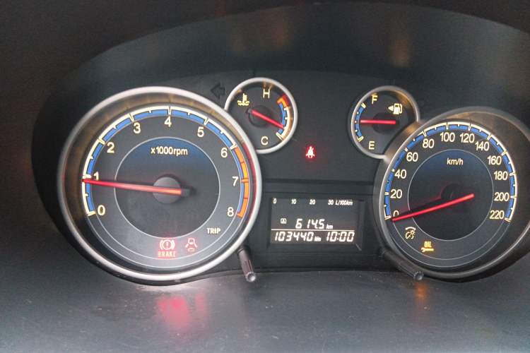 Used Suzuki SX4 2013 1.6L Manual CoolRide Model Instrument Cluster