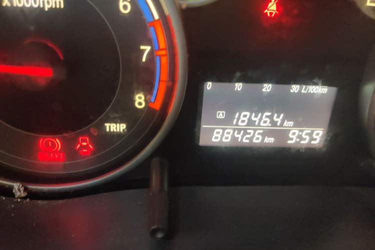 Used Suzuki SX4 2013 1.6L Manual CoolRide Model Odometer Close Up