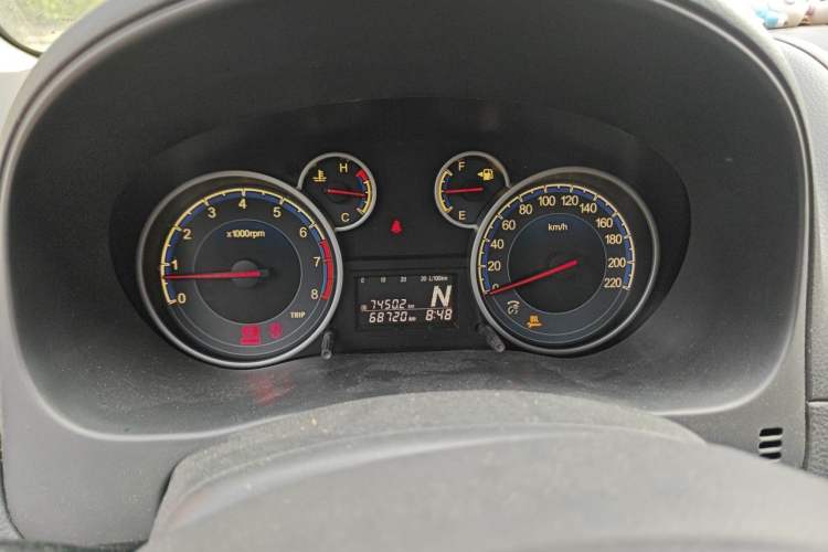 Used Suzuki SX4 2013 1.6L Automatic CoolRide Model Odometer Close Up