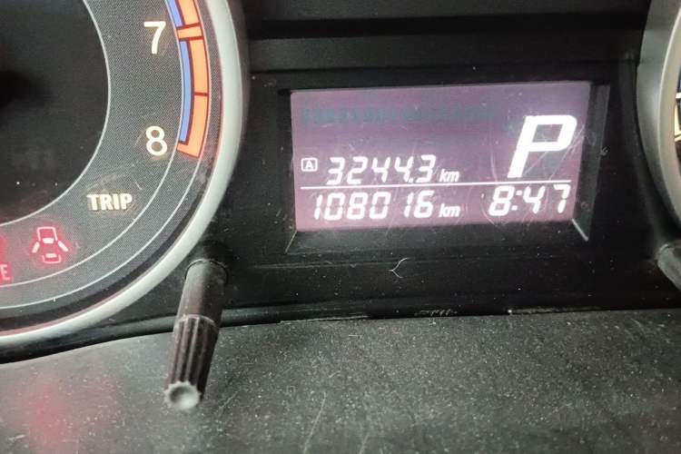Used Suzuki SX4 2013 1.6L Automatic CoolRide Model Odometer Close Up