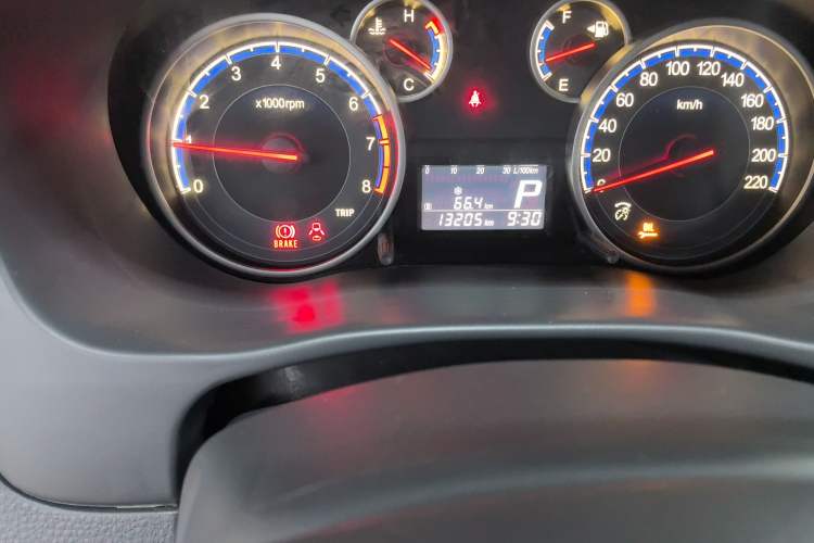 Used Suzuki SX4 2013 1.6L Automatic CoolRide Model Odometer Close Up
