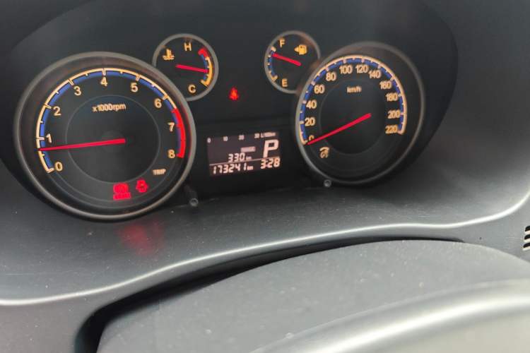 Used Suzuki SX4 2013 Koleos 1.6L Automatic Sport Model Odometer Close Up