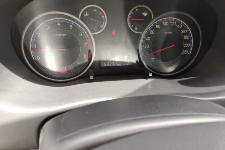 Used Suzuki SX4 2013 1.6L Automatic CoolRide Model Odometer Close Up