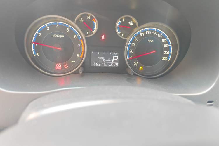 Used Suzuki SX4 2013 1.6L Automatic CoolRide Model Odometer Close Up