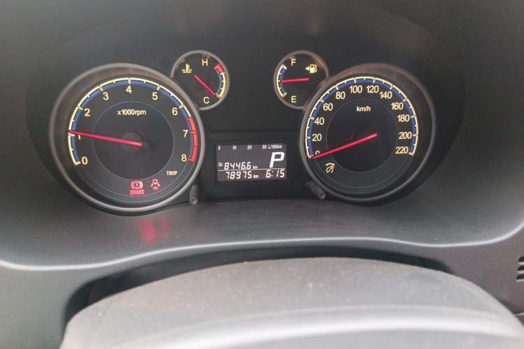 Used Suzuki SX4 2013 1.6L Automatic CoolRide Model Odometer Close Up