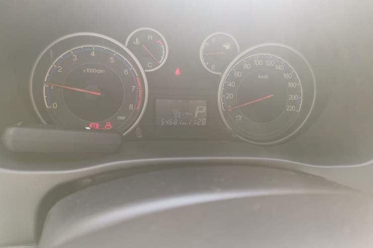 Used Suzuki SX4 2013 1.6L Automatic CoolRide Model Odometer Close Up