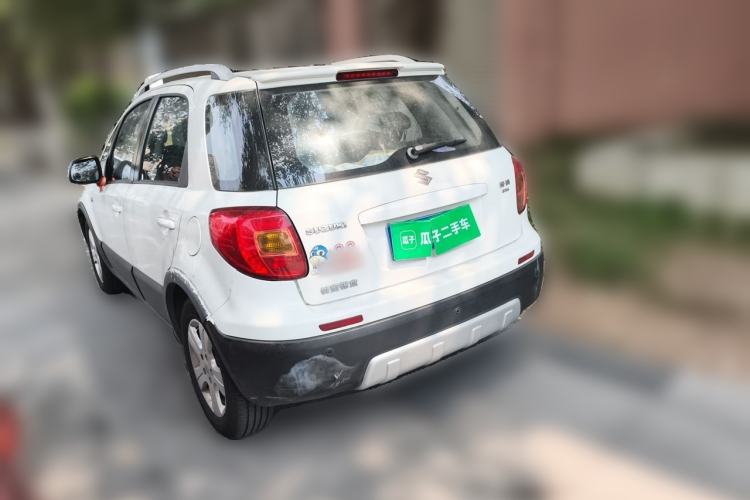 Used Suzuki SX4 2013 1.6L Manual CoolRide Model Rear Left 45 Deg