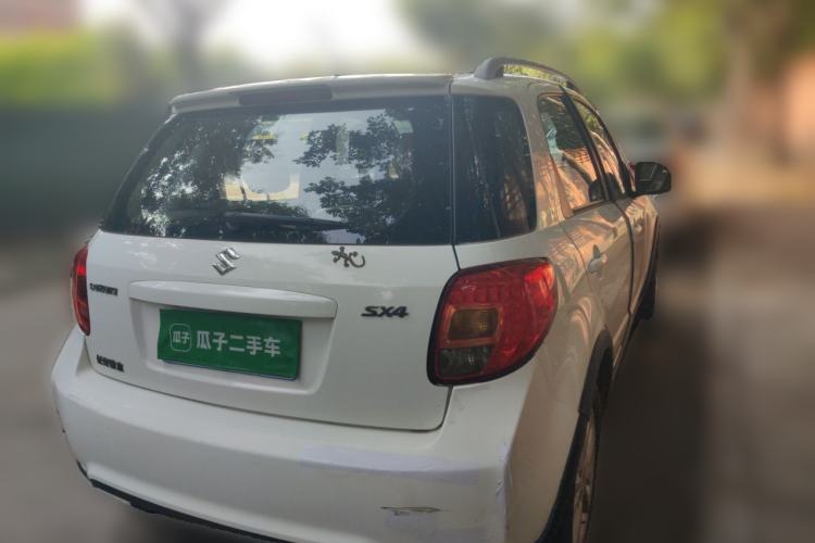 Used Suzuki SX4 2013 1.6L Manual CoolRide Model Rear Right 45 Deg