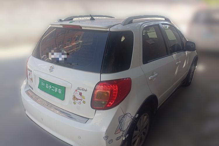 Used Suzuki SX4 2013 1.6L Automatic CoolRide Model Rear Right 45 Deg