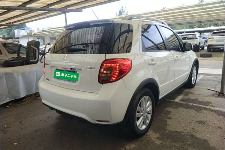 Used Suzuki SX4 2013 1.6L Automatic CoolRide Model Rear Right 45 Deg