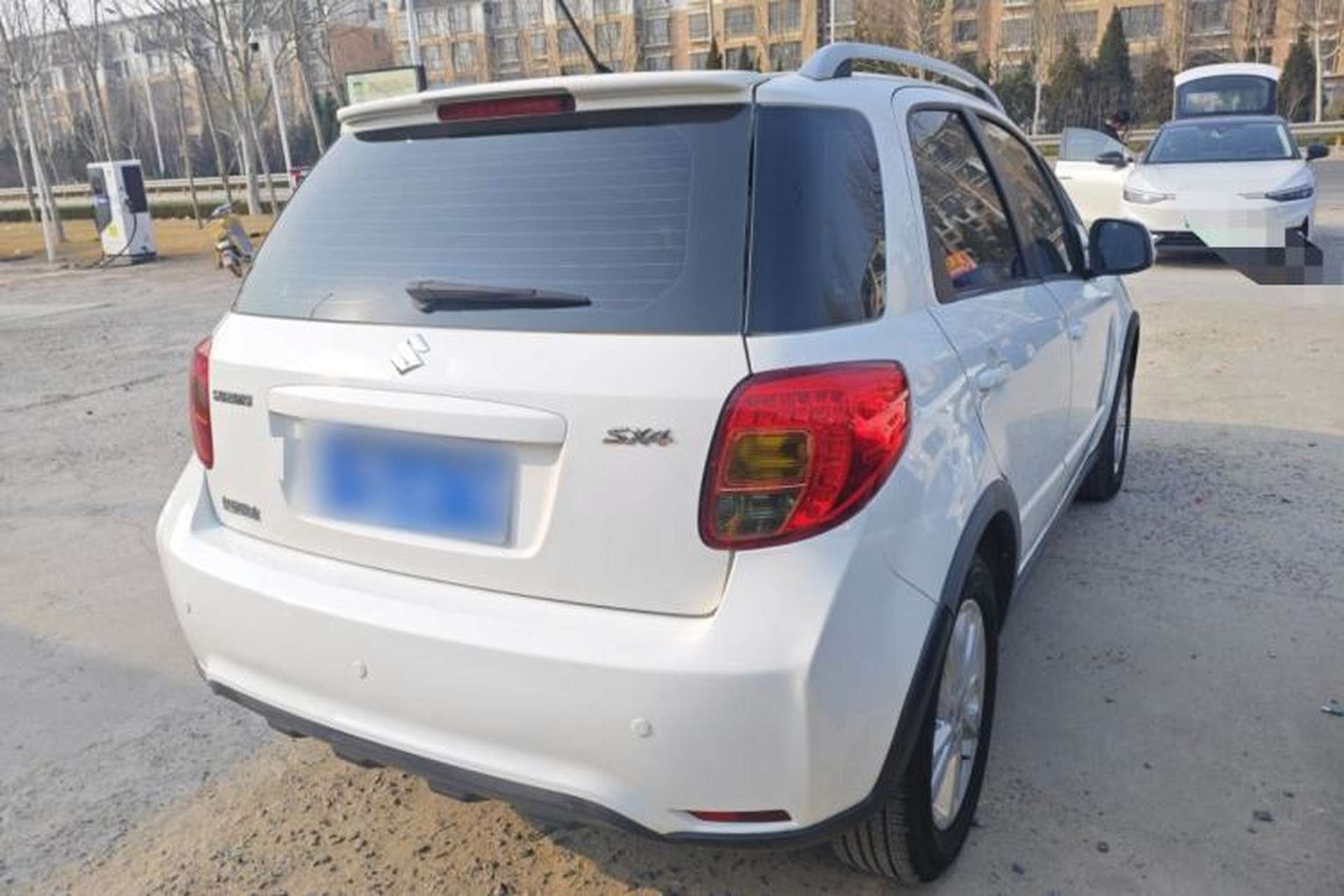 Used Suzuki SX4 2013 1.6L Automatic CoolRide Model Rear Right 45 Deg