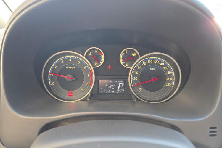 Used Suzuki SX4 2016 1.6L Automatic Classic Edition Odometer Close Up