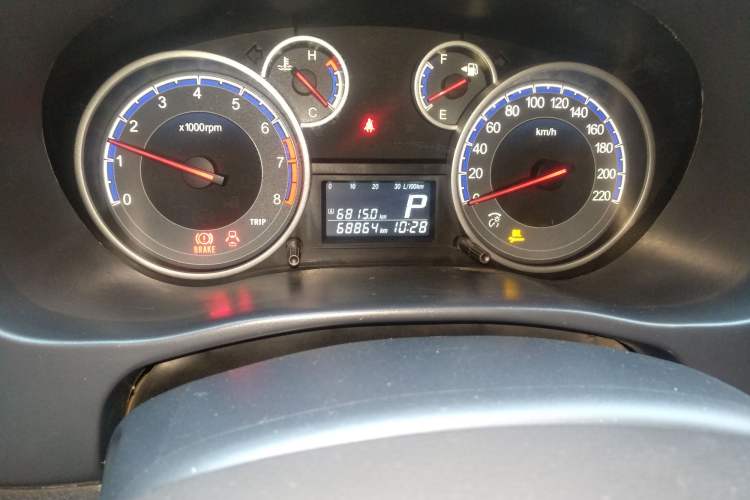 Used Suzuki SX4 2016 1.6L Automatic Classic Edition Odometer Close Up