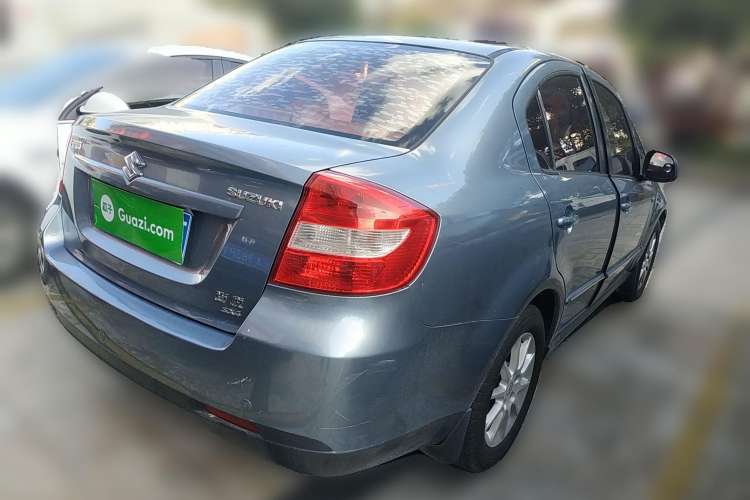 Used Suzuki SX4 S-Cross 2011 1.6L Manual Luxury Model Rear Right 45 Deg