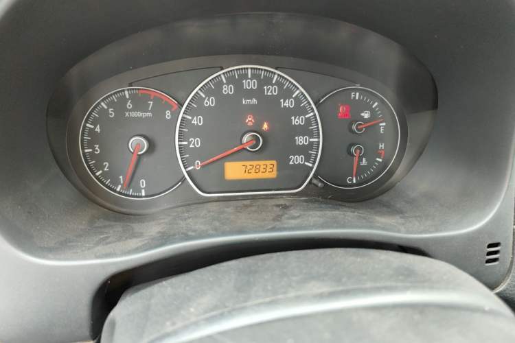 Used Suzuki SX4 S-Cross 2012 1.6L Manual Utility Version Odometer Close Up