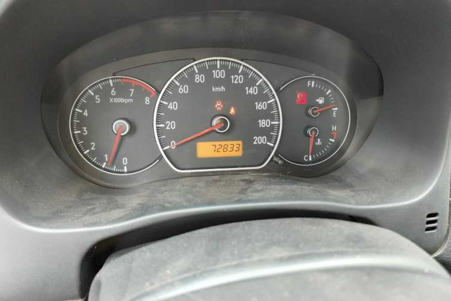 Used Suzuki SX4 S-Cross 2012 1.6L Manual Utility Version Odometer Close Up