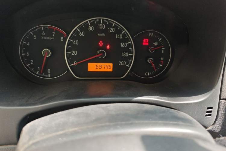 Used Suzuki SX4 S-Cross 2012 1.6L Manual - Practical Upgraded Version Odometer Close Up