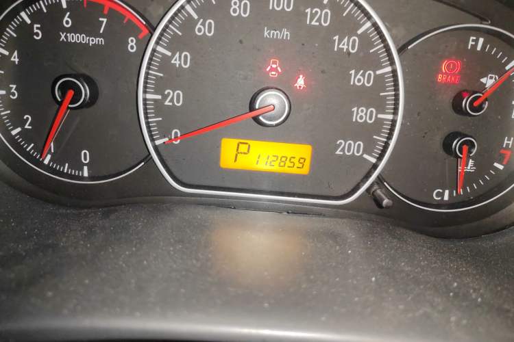 Used Suzuki SX4 S-Cross 2012 1.6L Automatic Practical Upgrade Edition Odometer Close Up