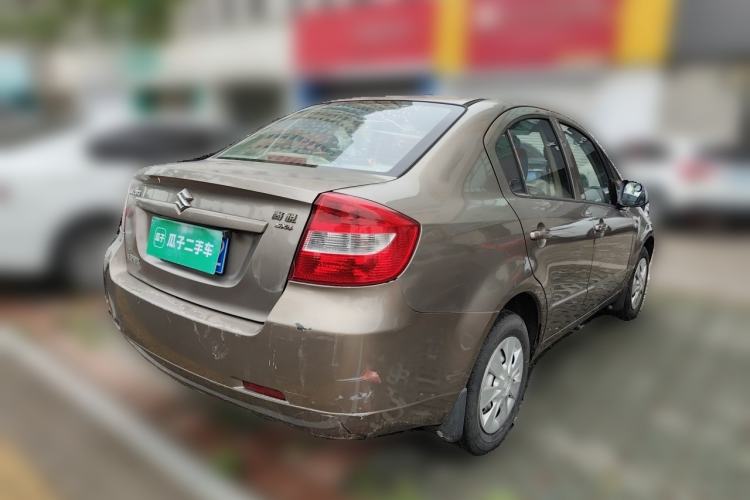 Used Suzuki SX4 S-Cross 2012 1.6L Manual Utility Version Rear Right 45 Deg