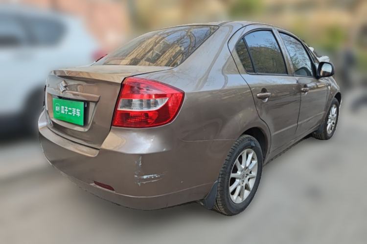 Used Suzuki SX4 S-Cross 2012 1.6L Manual - Practical Upgraded Version Rear Right 45 Deg