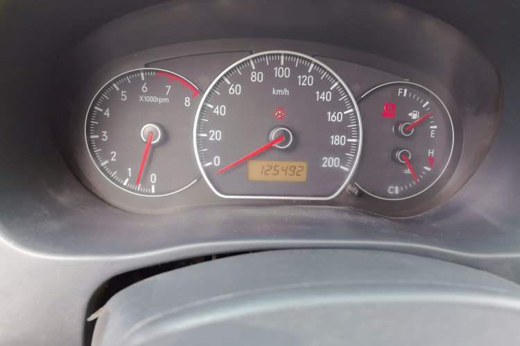 Used Suzuki SX4 S-Cross 2012 1.6L Manual - Practical Upgraded Version Odometer Close Up