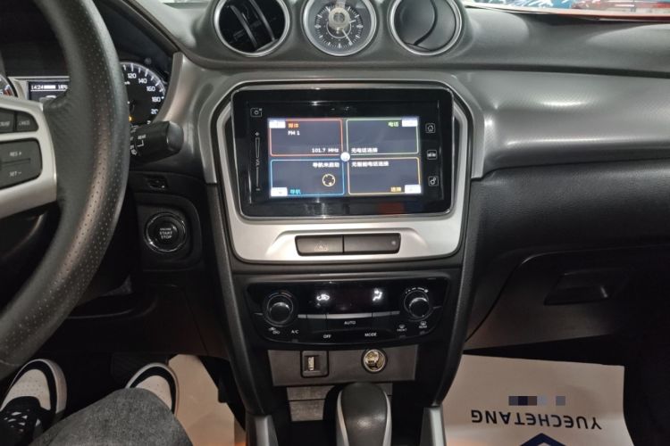 Used Suzuki Vitara 2016 1.4T Automatic 4x4 Flagship Model Audio And AC Panel