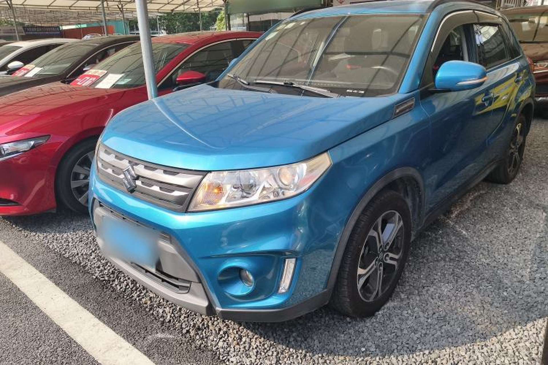 Used Suzuki Vitara 2016 1.4T Automatic Two-Wheel Drive Elite Model Front Left 45 Deg