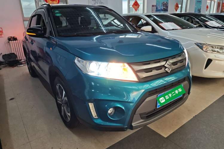 Used Suzuki Vitara 2016 1.4T Automatic Two-Wheel Drive Elite Model Front Right 45 Deg