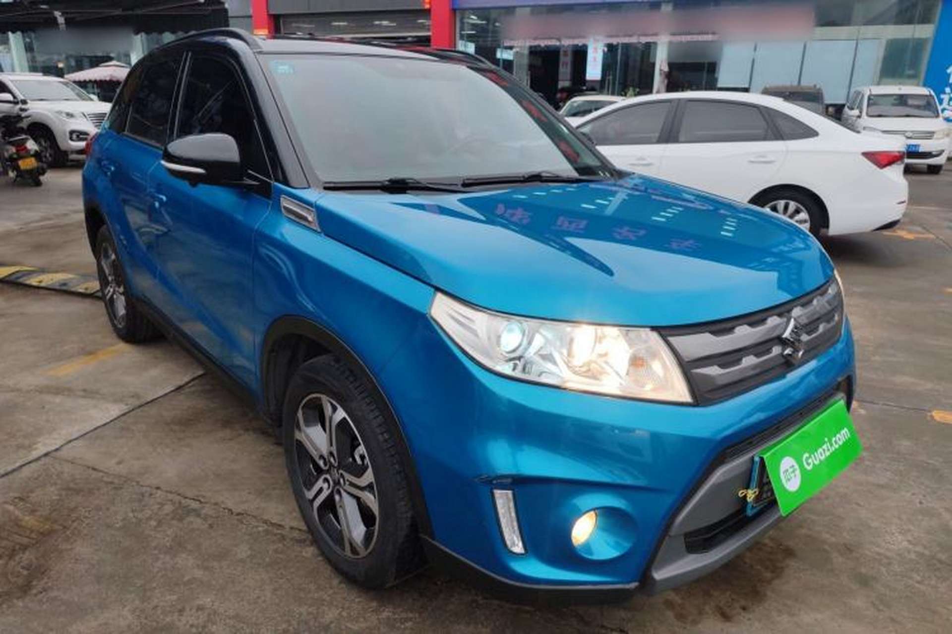 Used Suzuki Vitara 2016 1.4T Automatic Two-Wheel Drive Elite Model Front Right 45 Deg