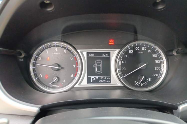 Used Suzuki Vitara 2016 1.4T Automatic Two-Wheel Drive Elite Model Instrument Cluster